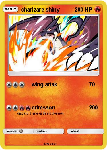 Pokemon charizare shiny