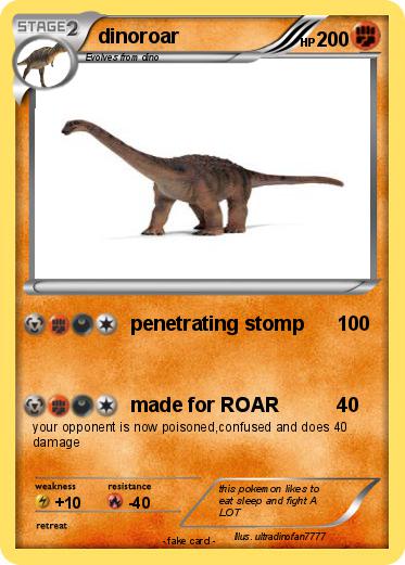 Pokemon dinoroar