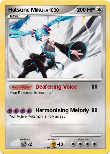 Pokemon Hatsune Miku