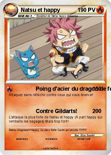Pokemon Natsu et happy