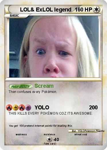 Pokemon LOL& ExLOL legend