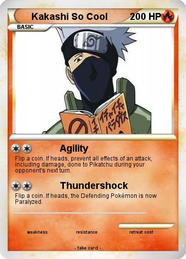 Pokemon Kakashi So Cool