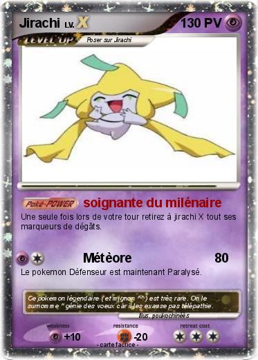 Pokemon Jirachi