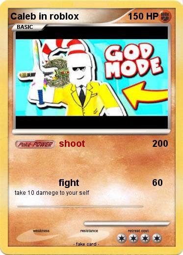 Pokemon Caleb in roblox