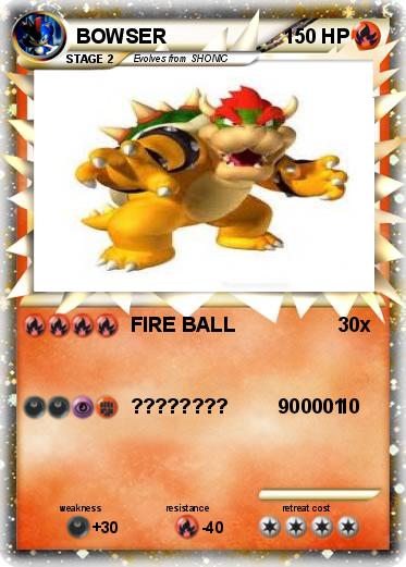 Pokemon BOWSER