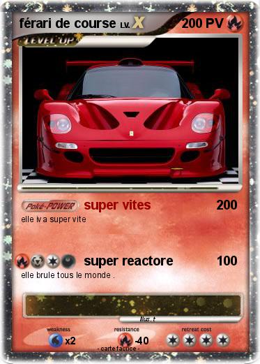 Pokemon férari de course