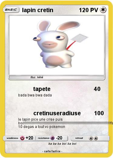 Pokemon lapin cretin