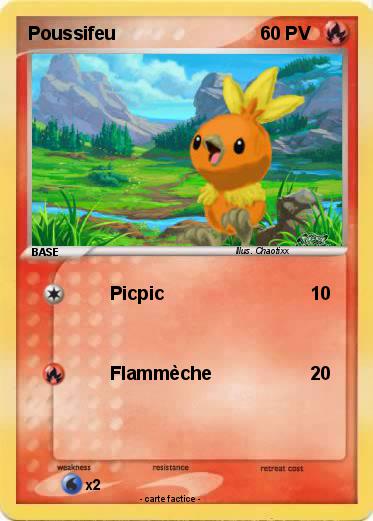 Pokemon Poussifeu