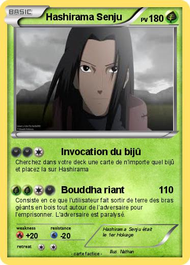 Pokemon Hashirama Senju