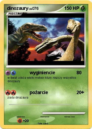 Pokemon dinozaury