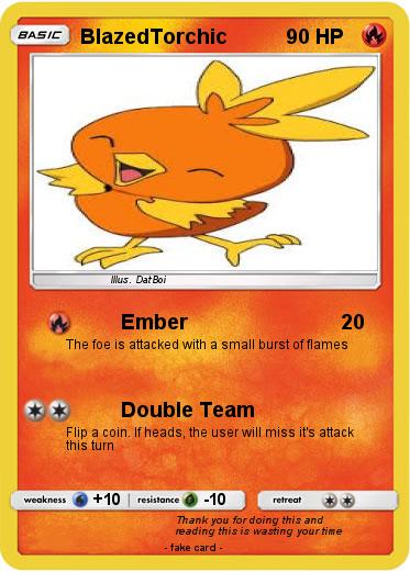 Pokemon BlazedTorchic