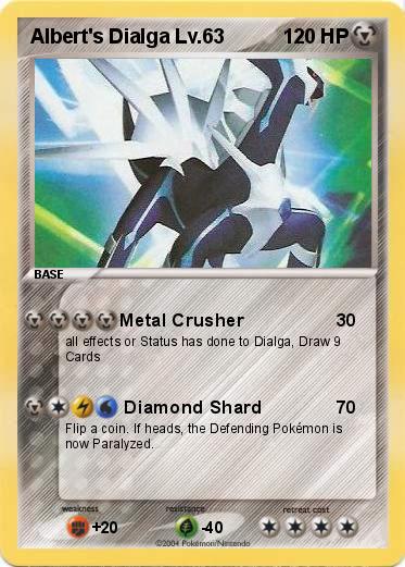 Pokemon Albert's Dialga Lv.63