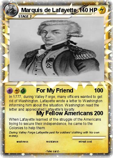 Pokemon Marquis de Lafayette