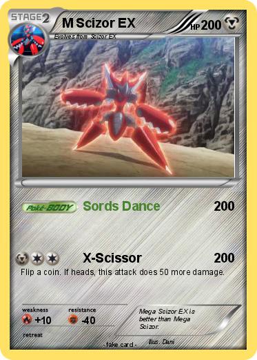 Pokemon M Scizor EX