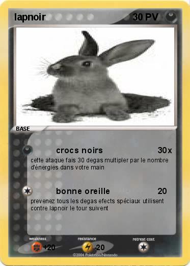 Pokemon lapnoir