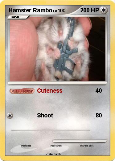 Pokemon Hamster Rambo