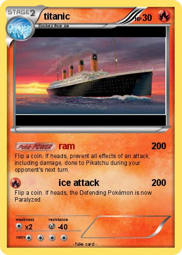 Pokemon titanic