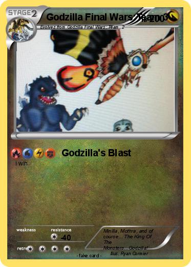 Pokemon Godzilla Final Wars:Team 3