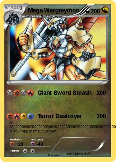 Pokemon Mega Wargreymon