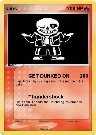 Pokemon sans