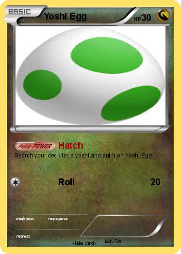 Pokemon Yoshi Egg