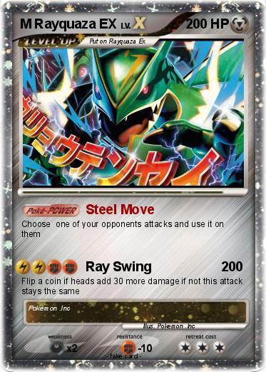 Pokemon M Rayquaza EX