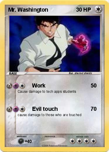 Pokemon Mr. Washington