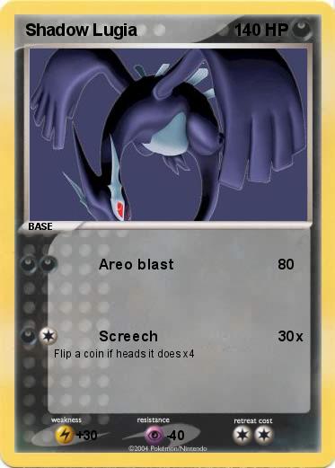 Pokemon Shadow Lugia