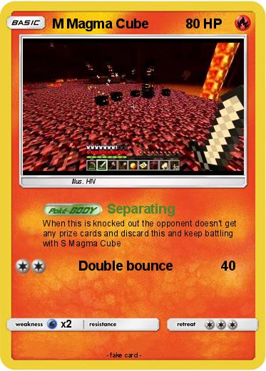 Pokemon M Magma Cube