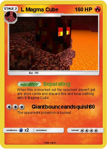 Pokemon L Magma Cube