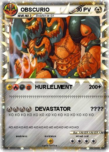 Pokemon OBSCURIO