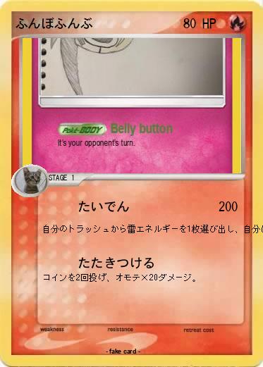 Pokemon ふんぼふんぶ
