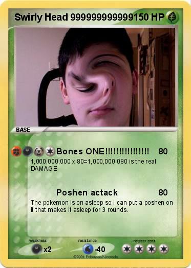 Pokemon Swirly Head 999999999999