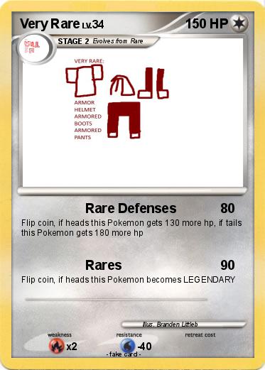 Pokemon Very Rare