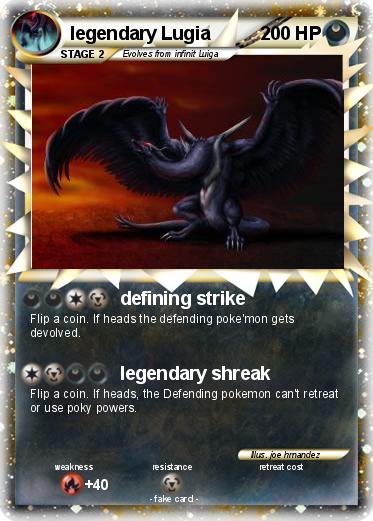 Pokemon legendary Lugia