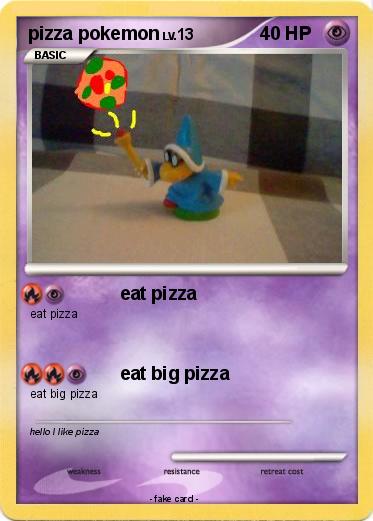 Pokemon pizza pokemon