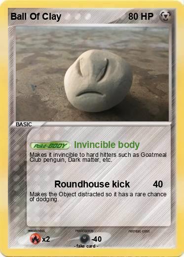 Pokemon Ball Of Clay