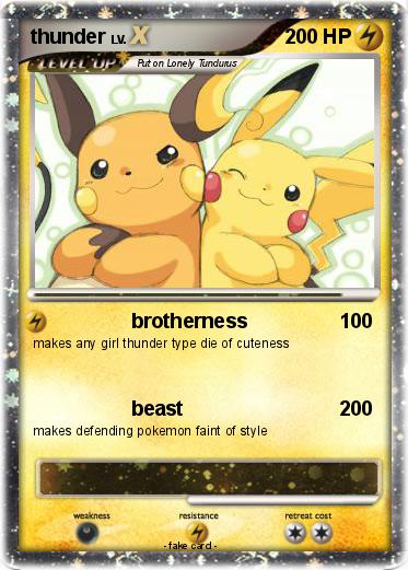Pokemon thunder