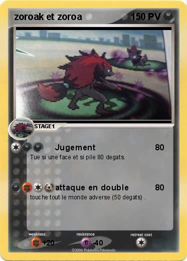 Pokemon zoroak et zoroa