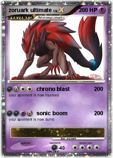 Pokemon zoruark ultimate