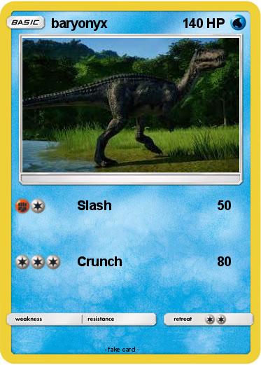 Pokemon baryonyx