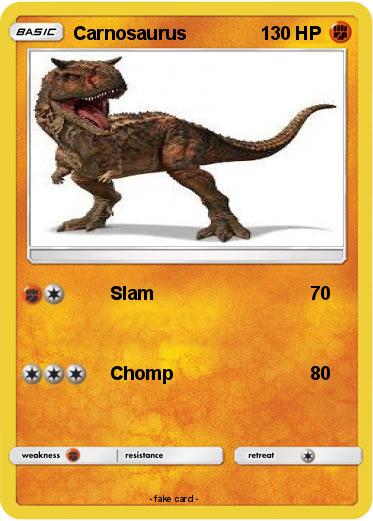 Pokemon Carnosaurus
