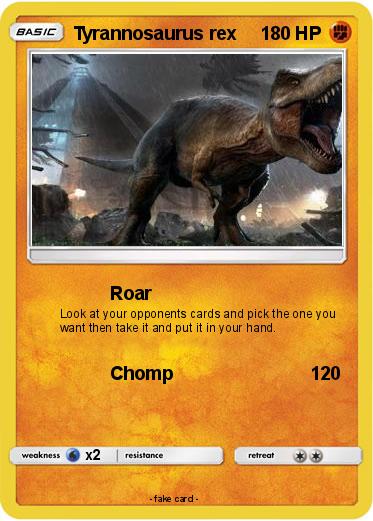 Pokemon Tyrannosaurus rex