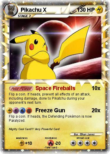 Pokemon Pikachu X