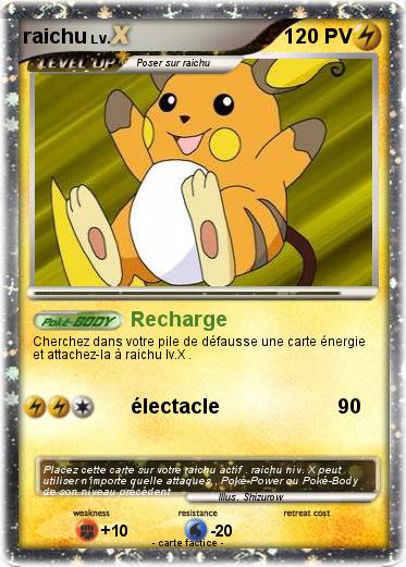 Pokemon raichu