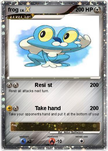 Pokemon frog