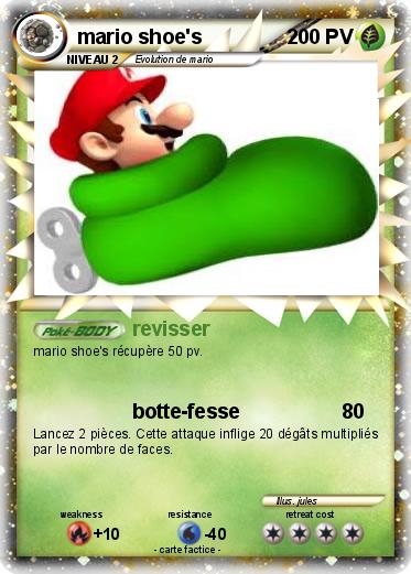Pokemon mario shoe's