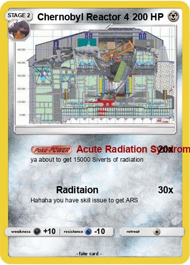 Pokemon Chernobyl Reactor 4