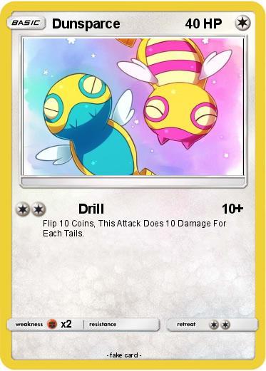 Pokemon Dunsparce