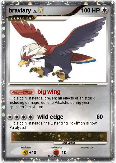 Pokemon braviary